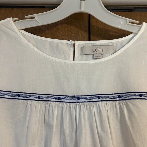 LOFT Bell Sleeve Top - Picture 2 of 5